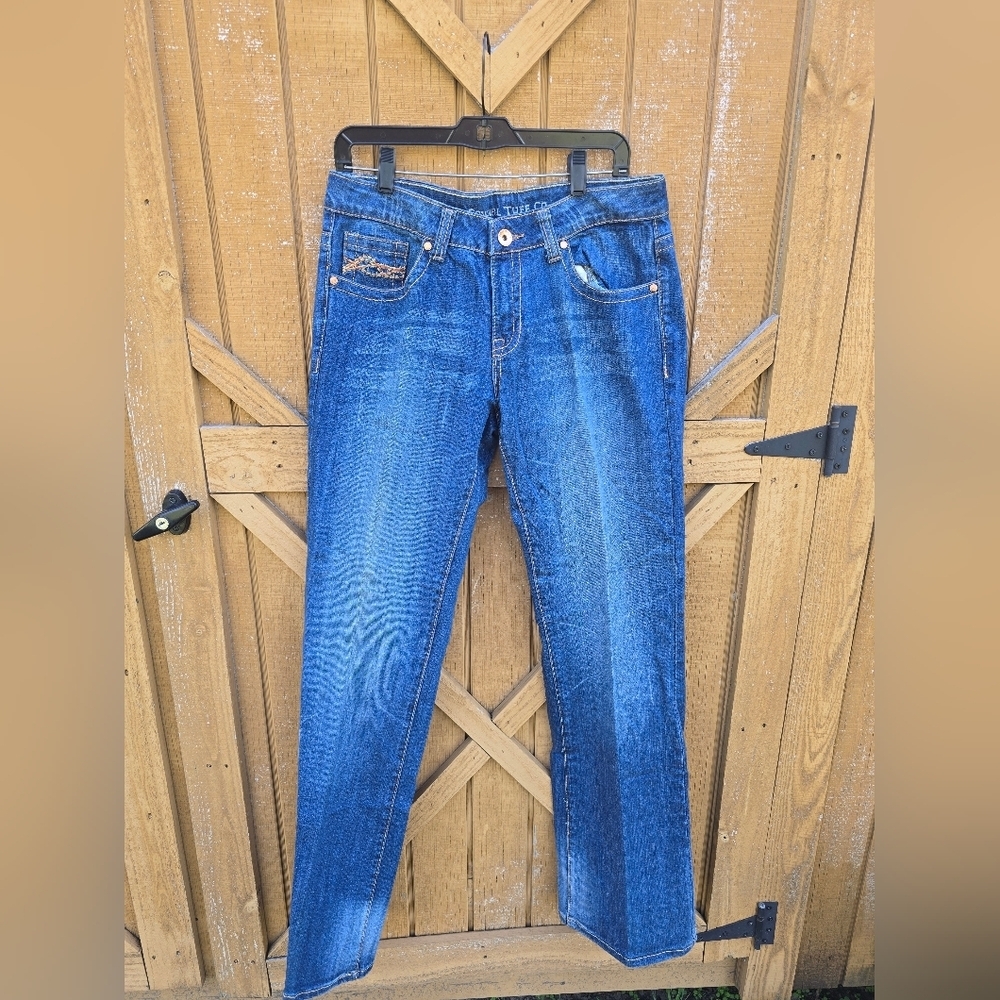 Cowgirl Tuff Barbed Wire Tan Re-Boot